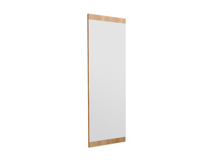 Specchio in legno "Azus" - 40 x 120 cm - Marrone