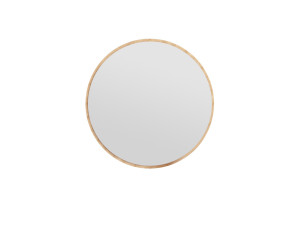 Specchio in legno "Ozze" - 60 x 60 cm - Beige