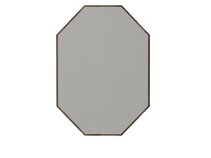 Specchio decorativo in legno "Lost" - 45 x 70 cm - Marrone