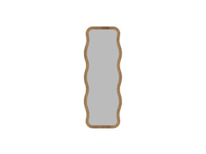 Specchio in legno "Aror" - 50 x 160 cm - Beige