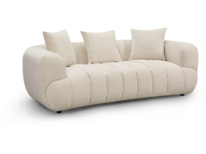 Divano lineare "La Fayette" - 3 posti - Beige
