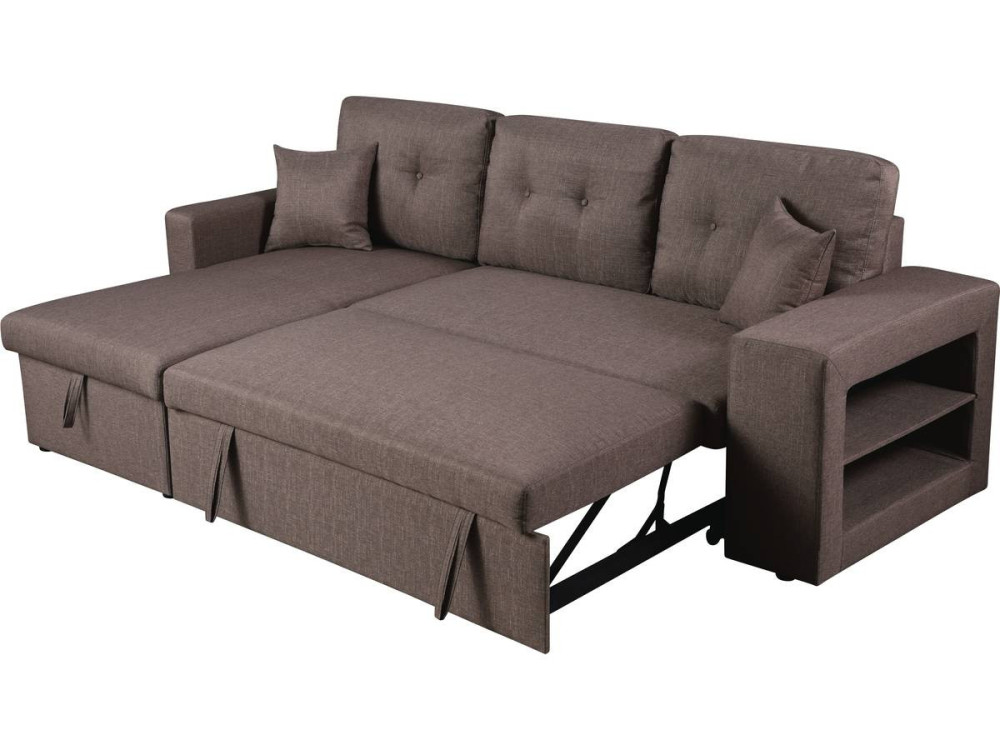 Divano ad angolo trasformabile / reversibile "Axel" - 3 posti - Talpa