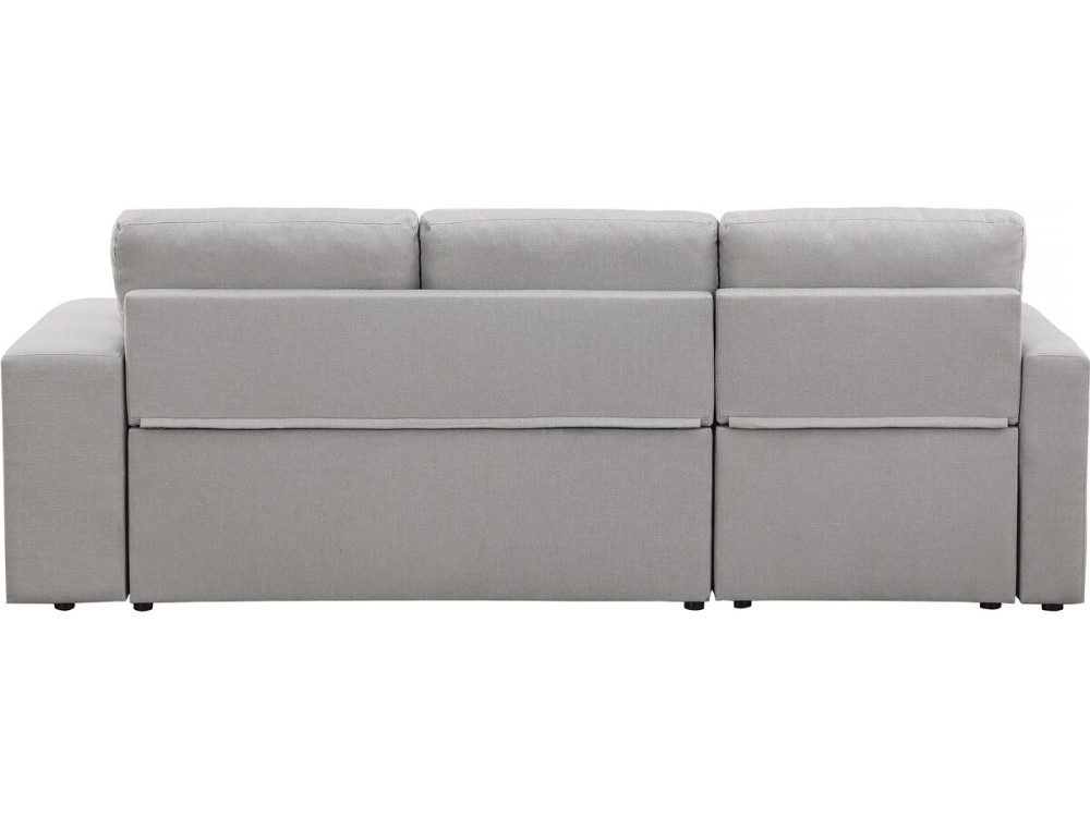Divano letto angolare/reversibile "Axel" - 3 posti - Grigio chiaro
