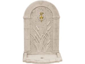 Fontana "ROSEAU" - in pietra ricostruita - 62 x 42 x 93 cm