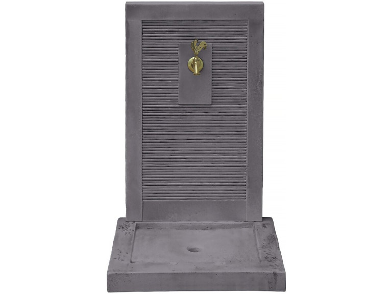 Fontana "ETNA" - Pietra - 57 x 42 x 87 cm - Grigio