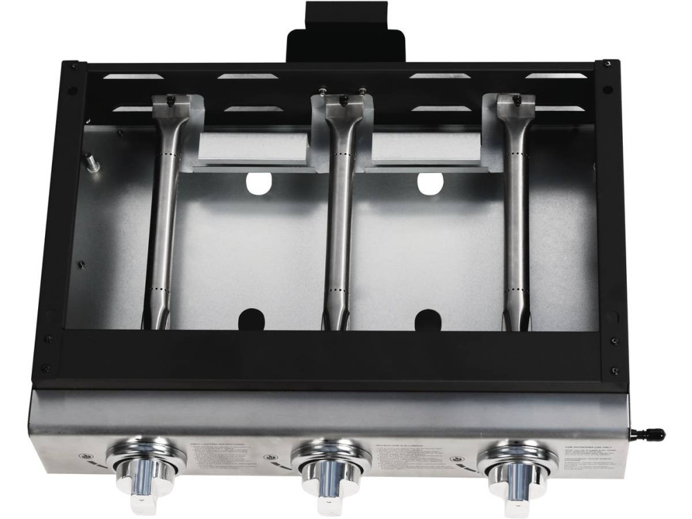Plancha "Presto 3" - 3 fornelli - 7.5kW - Grigio