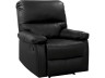 Poltrona relax "Lincoln" - Nero