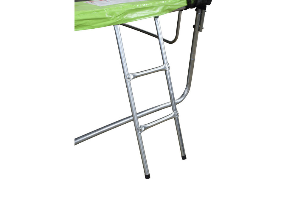 Trampolino tappeto elastico YOOPI - Ø 1.8 m - con rete, scala, telone e kit d'ancoraggio