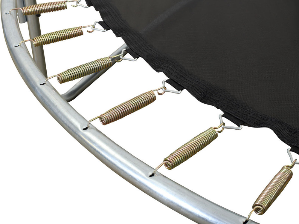 Trampolino tappeto elastico YOOPI - Ø 1.8 m - con rete, scala, telone e kit d'ancoraggio