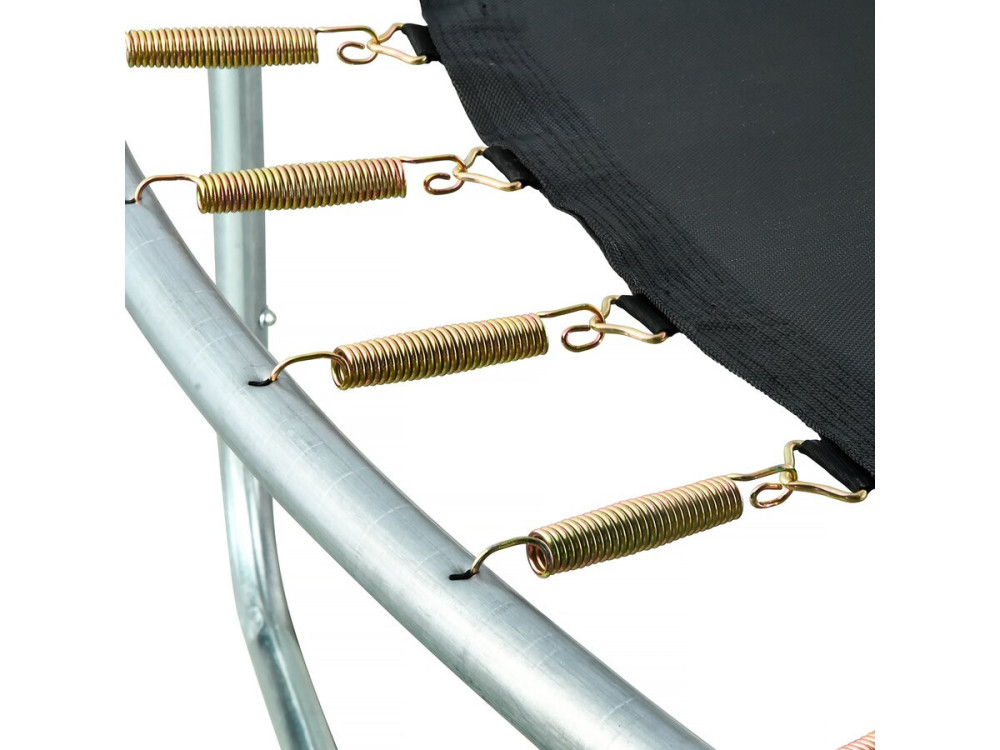 Trampolino con rete interna e canestro "jumper" Ø4,25 m - Grigio