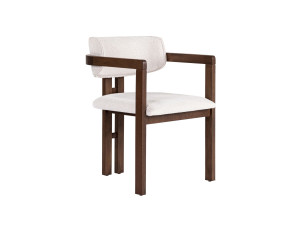 Sedia in legno "Toscana" - 54 x 54 x 76 cm - Bianco