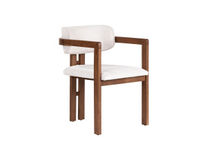 Sedia in legno "Toscana" - 54 x 54 x 76 cm - Bianco
