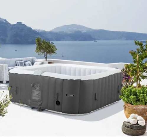 Come installare una vasca idromassaggio gonfiabile Riviera a 6 posti: guida comp