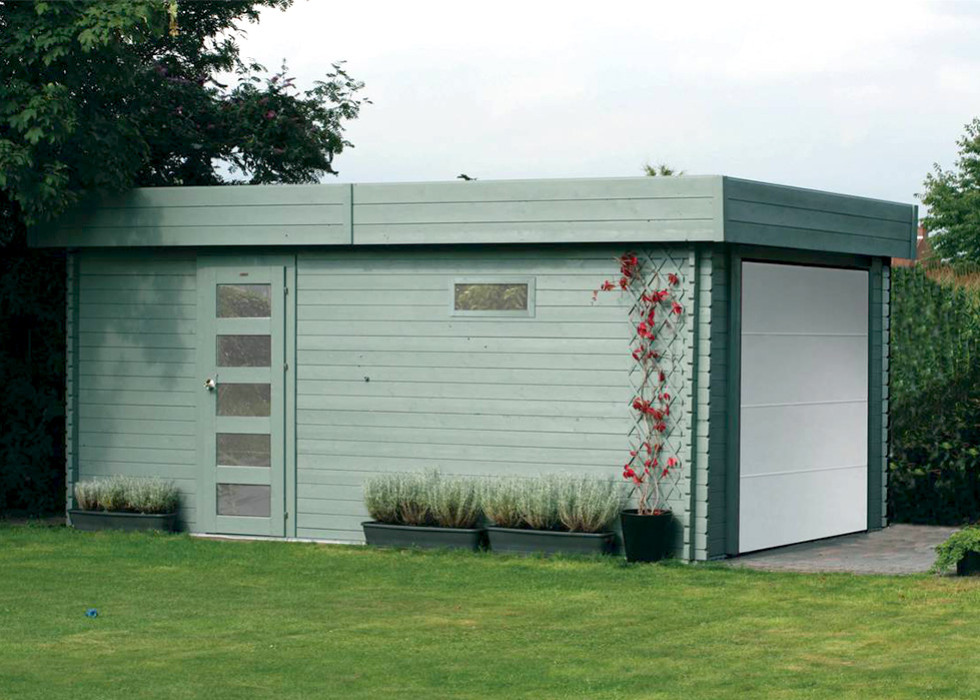 Garage in legno - Montaggio