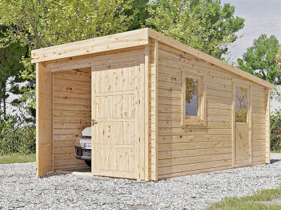 Garage in legno – Caratteristiche